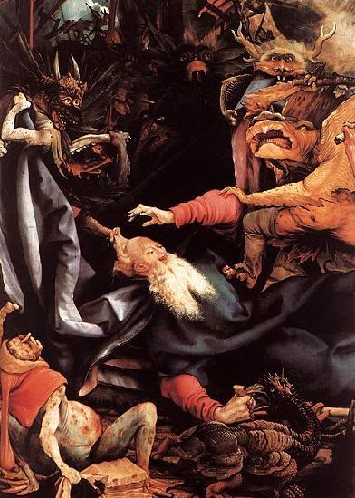 Matthias Grunewald The Temptation of St Anthony oil painting picture